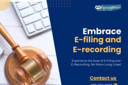 Benefits of online E-filing and E-recording