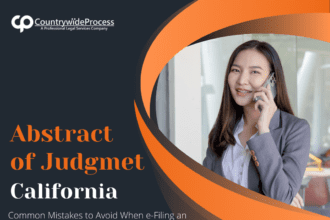 e-Filing an Abstract of Judgment in California