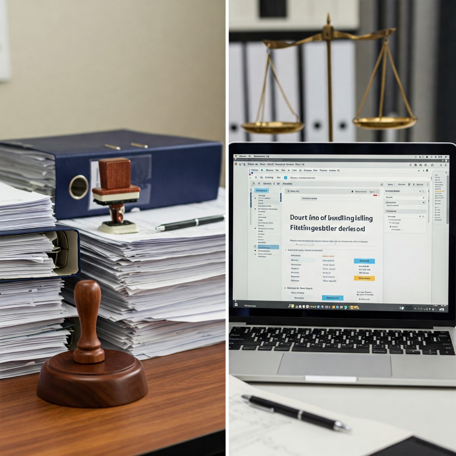 E-Filing vs. Paper Filing.