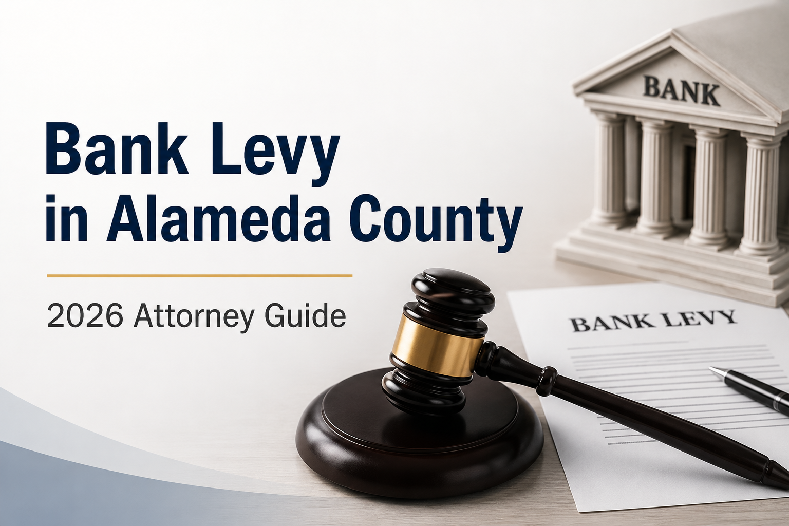 Why Legal Professionals in Alameda County Need a Strong Bank Levy Service Strategy in 2026
