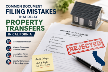 Avoid Costly Quitclaim Deed Rejections in California